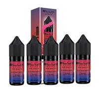 ELUXX Legend NicSalt | 1 0mg | 5 x 10 m l | No Nicotine | Clean Puffs | Aromatic Clouds | Smooth Inhale | Pack of 5 (Size - 1 0) (BlueRaz Chery)