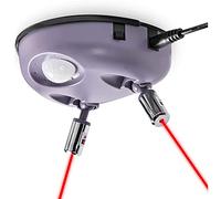 Elvaesther - Dual Parking Laser Guide Sensor, 360 Degree Wider Angles Sensor, Car Stop Indicator, Parking Aid, Dual Head Guide for Car, SUV,