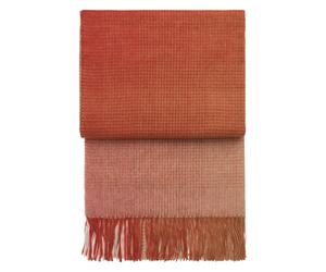 Elvang Denmark Horizon throw Pompeian red-terracotta