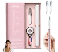 Elvare Sonic Electric Toothbrush,IPX7,32000 VPM,2Minute Timer,3 Modes，Pink | Elvare Electric Toothbrush with 2/4 Replacement Heads & Case,USB Rechargeable Travel Toothbrush 6-8 Weeks on 1 Single Charge