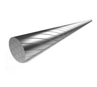 Elvedes 1x19 Stainless V-nipple 5.5×10 Brake Cable 100 Units 2000 mm Silver