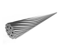 Elvedes 1x19 Stainless V-nipple 5.5×10 T-nipple 7×6 Brake Cable 2350 mm Silver