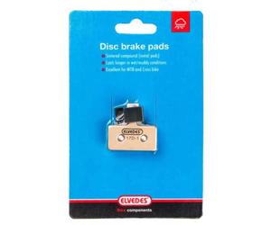 Elvedes 6890mc Hp4000/avid Elixir 1/3/5/7/9/cr/r & Sram Gt/x0/xx/xx World Cup Disc Brake Pads One Size Black