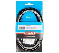 Elvedes Drumbrake Stainless Brake Cable 1700/2250 mm Black