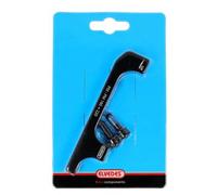 Elvedes Pm 160-pm 220 Disc Brake Caliper Adapter One Size Black