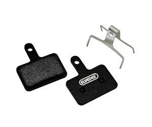 Elvedes Shimano Br-m375/m415-m495/m515/m525/m575/c501/c601.c607/tektro Auriga (pro-(e-)comp)/draco/orion/aquila/rst D-power Metallic Carbon Disc Brake Pads 25 Pairs One Size Black