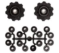 Elvedes Shimano/campagnolo/sram 10s Jockey Wheel Set One Size Black