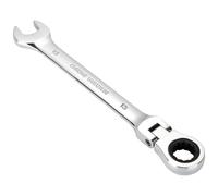 ElvenJoy Ratchet Spanner 13mm, Professional Flex-Head Ratcheting Wrench, Heavy-Duty Adjustable Chrome Vanadium Steel Metric Wrench, Reversible 72-Tooth Gear Mechanism with Non-Slip Grip