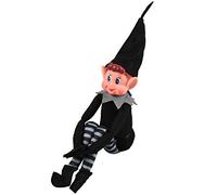 Elves Behavin' Badly 12 Inch Long Legged Black Adult Elf with Soft Body Age 3+