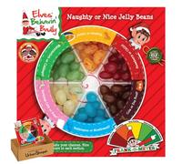 Elves Behavin' Badly Naughty or Nice Jelly Bean Game 100g - Assorted Flavoured Jelly Beans with Spinner - Fun Stocking Filler, Bundle by UrbanShoppi (1)