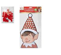 Elves Behaving Badly - 37cm Elfies Pom Pom Countdown to Christmas