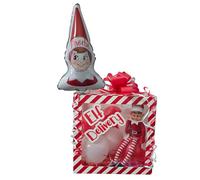 Elves Behaving Badly Deluxe Christmas Elf Arrival Box Kit, 30cm Official Elf with Balloon Box, Stationery Set, Decorations, Personalisation Option (Light Skin Elf Kit)