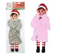 Elves Behaving Badly Elf Dressing Gown One Supplied Styles May Vary Elves Behaving Badly Multicolor