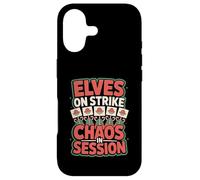 Elves On Strike Chaos In Session - Sarcastic Elf Case for iPhone 17