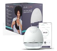 Elvie Single Electric Breast Pump (24mm/28mm Nipple Shields) - Hands-Free Wearable Breastfeeding Pump, Tubeless & Cordless, App Controlled with Live Milk Monitoring, BPA-Free Silicone, Ultra-Quiet