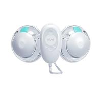 Elvie Stride 2 Double with Lanyard- Breast Pump, Electric Breastfeeding Pump with Ultra Soft Cups, Hands-Free & Portable & Wearable, 150 ml Capacity per Cup, Hospital-Grade Suction, 10 Modes