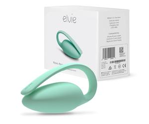Elvie Trainer Smart Kegel Exerciser - Pelvic Floor Trainer for Women, Real-Time Feedback App, 6 Guided Exercises, Patented Tilt Technology, Medical-Grade Silicone, Bladder Control