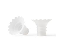 Elvie™ Wave Sizing Inserts, 17mm - Pack of 2 Food-Grade Silicone Flange Inserts, Made Without BPA, Dishwasher Safe, Fits 24mm Breastshields for Elvie™ Wave Hands-Free Wearable Pump