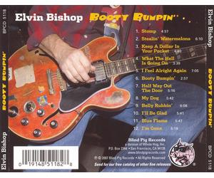 ELVIN BISHOP - BOOTY BUMPIN': RECORDED LIVE NEW CD