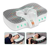Elviros Cervical Memory Foam Neck Pillow for Neck and Shoulder Pain Relief