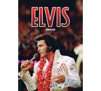 Elvis 2026 Wall Calendar, A3 Size 29.7 x 42 cm, 12 Monthly Photographs, Wirobound, Full Colour