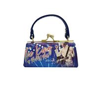 Elvis Coin Purses Midsouth Products, White/Opulent Garden, The King
