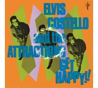 Elvis Costello Get Happy 2 x Vinyl LP in Black Elvis Costello Black