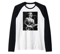 Elvis Costello & The Attractions On Tour Trust Album 1981 Raglan Baseball Tee