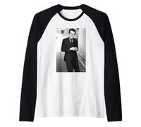 Elvis Costello Watching The Detectives Era Photo 1977 Raglan Baseball Tee