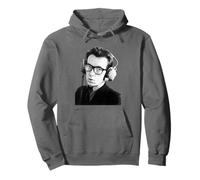 Elvis Costello Watching The Detectives Era Portait 1977 Pullover Hoodie