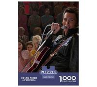 Elvis Jigsaw Puzzles Puzzles for Adults Kids. 1000 Pieces The King Great Gifts Challenge Toy Educational Game Home Decoration for Adults& Kids Age 14 Years Up 70x50cm/1000pcs