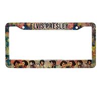 Elvis License Plate Frame Collage