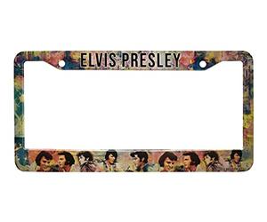 Elvis License Plate Frame Collage