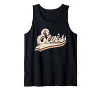 Elvis Name Personalized Vintage Retro Men Women Tank Top