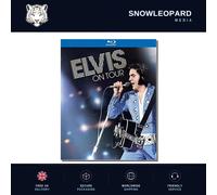 Elvis On Tour PG 1972 Live Concert Blu-ray Region B New Sealed UK Movie Fast Shi