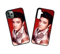 Elvis phone case For Apple iPhone/For Samsung Galaxy Silicone black rubber sides Gift phone cover A12 A13 A14 A15 A16 A17 A25 A26 A55 A56 S23 S24 S25 S26 shockproof protective