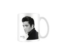 Elvis Portrait Mug White/black (One Size)