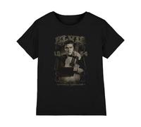 Elvis Presley 1954 Kids T Shirt, Black, 9-11