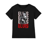 Elvis Presley 1968 Kids T Shirt, Black, 5-6