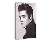 Elvis Presley 2 Canvas Poster Bedroom Decor Sports Landscape Office Room Decor Gift Frame-style 12x18inch(30x45cm)