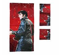 Elvis Presley 3 Piece Bath Towel Set, 68 Comeback - Mid-South Products