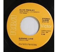Elvis Presley 45 RPM Burning Love / It's a Matter of Time