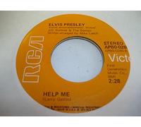 ELVIS PRESLEY 45 RPM Help Me / If You Talk In Your Sleep