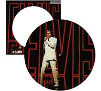 AQUARIUS Elvis Presley '68 Comeback Special Record Disc Puzzle (450 Piece Jigsaw Puzzle) - Officially Licensed Merchandise & Collectibles - Glare Free - Precision Fit - 12x12 in