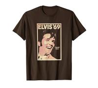 Elvis Presley '69 T-Shirt, Men, Brown, XX-Large