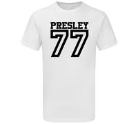 Elvis Presley 77 T-Shirt Rock N Roll Legend Aaron Music Indie Fan The King