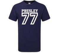Elvis Presley 77 T-Shirt Rock N Roll Legend Aaron Music Indie Fan The King