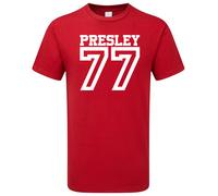 Elvis Presley 77 T-Shirt Rock N Roll Legend Aaron Music Indie Fan The King