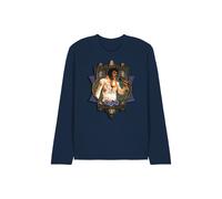 Elvis Presley Aloha From Hawaii Long Sleeve T-Shirt, Navy | Size: Small Elvis Presley Navy S