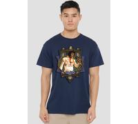 Elvis Presley Aloha From Hawaii T-Shirt, Navy | Size: Small Elvis Presley Navy S